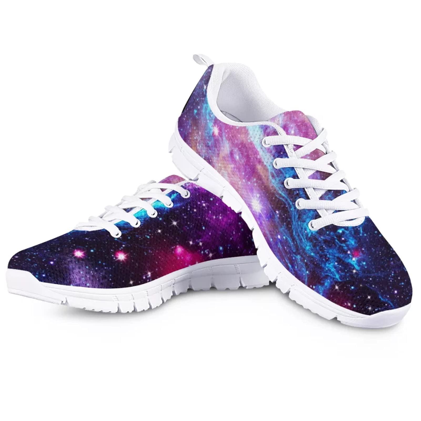 Wanyint Women Men Running Shoes Spider Web Cobweb Halloween Print Athletic Gym Tennis Shoes for Lady, Breathable Sneakers for Indoor Outdoor Gym Travel