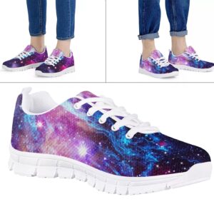 Wanyint Women Men Running Shoes Spider Web Cobweb Halloween Print Athletic Gym Tennis Shoes for Lady, Breathable Sneakers for Indoor Outdoor Gym Travel