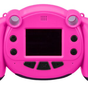 ekids LOL Surprise Kids Camera with SD Card, Digital Camera for Kids with HD Video Camera, Built-in Digital Stickers for Fans of LOL Toys for Girls Pink