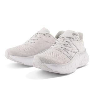 New Balance Women's Fresh Foam X More V4 Running Shoe, Summer Fog/Rain Cloud, 10 Wide