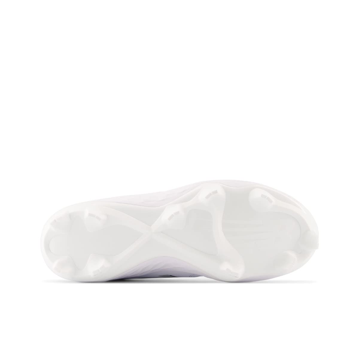 New Balance Women's Fresh Foam Velo V3 Molded Softball Shoe, White/White, 9