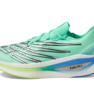 New Balance Women's FuelCell SuperComp Elite V3 Running Shoe, Bright Mint/Pixel Green, 7.5