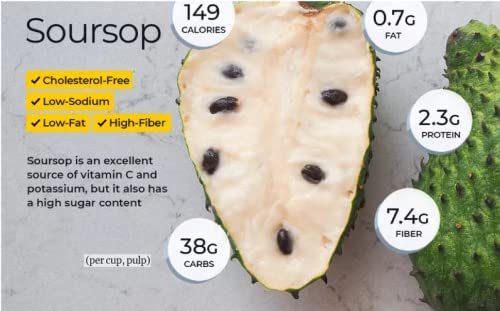 PENDING 20 Soursop, Graviola, Guanabana, Paw-paw, Sirsak, Prickly Custard, Annona Muricata Seeds- White Fleshed Exotic Fruit!, Seeds