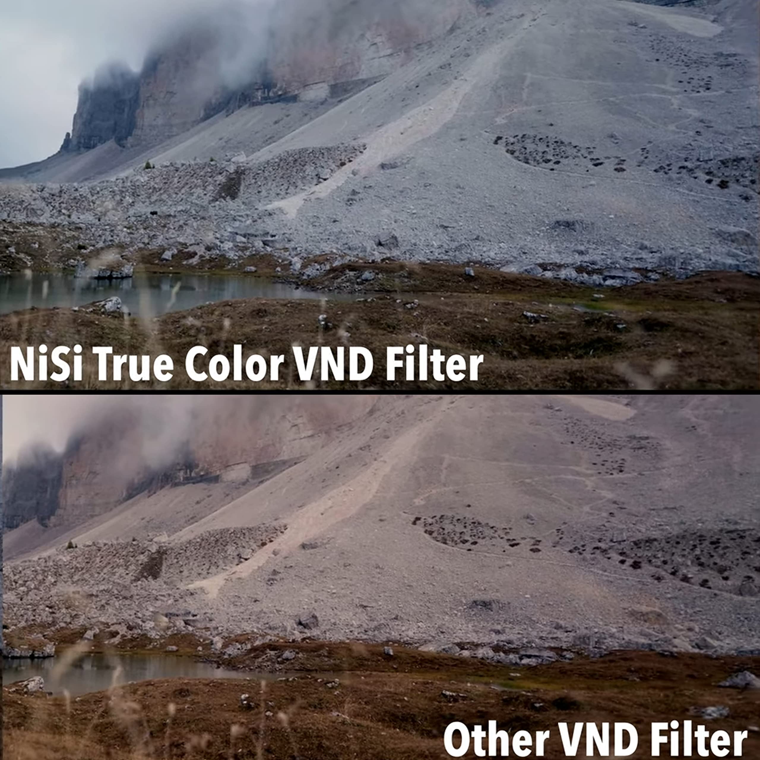 NiSi 77 mm True Colour 1-5 Aperture ND-Vario Variable ND VND Filter (ND2-ND32)