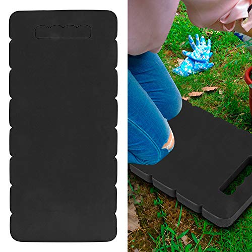 Binyalir Garden Knee Pads, EVA Waterproof Durable Kneeling Pad with Handle for Gardening for Gardening Working(Black)