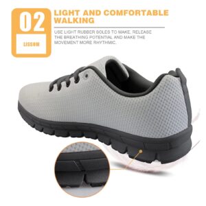 Forchrinse Lemon Print Women’s Walking Running Shoes Tennis Shoes Breathable Causal Sport Athletic Sneaker