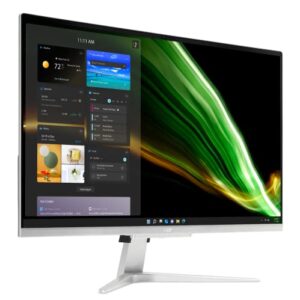 Acer Aspire C27-1655-UA12 AIO Desktop | 27" Full HD IPS Display | 11th Gen Intel Core i5-1135G7 | Intel Iris Xe Graphics | 12GB DDR4 | 512GB NVMe M.2 SSD | Intel Wireless Wi-Fi 6 | Windows 11 Home