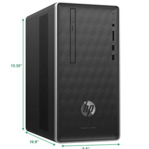 HP Pavillon 590-A0019 Tower Computer Desktop PC, AMD Dual Core A9-9425 3.10GHz Processor, HDMI, |8GB Ram DDR4| |1TB Hard Drive|, WiFi and Bluetooth, Keyboard Mouse, Windows 10 (Renewed)