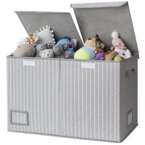 GRANNY SAYS Bundle of 1-Pack Extra Large Storage Bins & 1-Pack Jumbo Storage Boxes with Lids