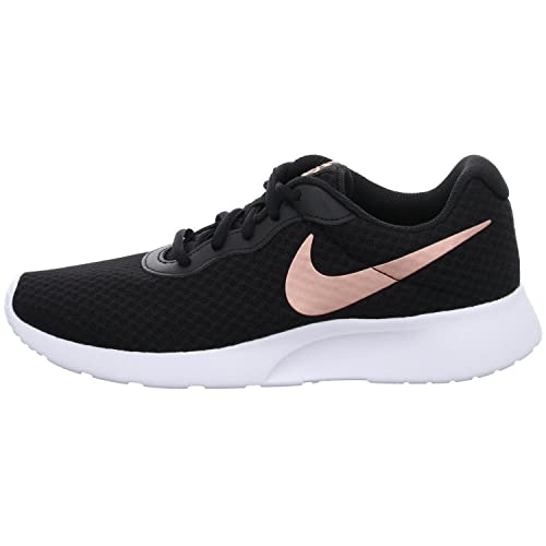 NIKE Women's Low-Top Sneaker, Black MTLC Red Bronze Barely V, 9