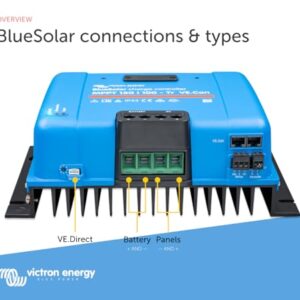 Victron Energy BlueSolar MPPT Tr VE.Can 150V 100 amp 12/24/36/48-Volt Solar Charge Controller