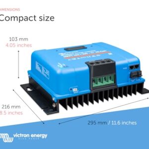 Victron Energy BlueSolar MPPT Tr VE.Can 150V 100 amp 12/24/36/48-Volt Solar Charge Controller