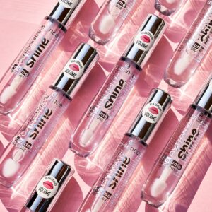 essence | 3-Pack Extreme Shine Volume Lip Gloss | High Shine, Non-Sticky, Long Lasting Transparent Lip Gloss | Vegan & Cruelty Free (01 | Crystal Clear)