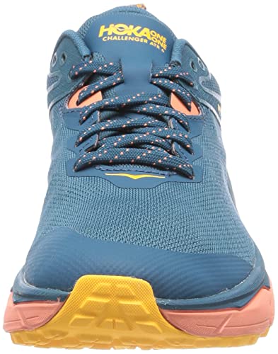 Hoka Women's Challenger 6 GTX All Terrain Running Shoes Sneakers (Blue Coral - Camellia, us_Footwear_Size_System, Adult, Women, Numeric, Medium, Numeric_7_Point_5)