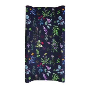 Wildflower cribsheet and Changing pad Cover