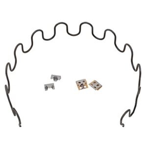 house2home 25" upholstery furniture spring repair kit - includes 1 spring, mounting hardware, and instructions