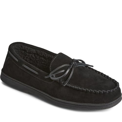 Sperry Men's Doyle Slipper, Black, 10