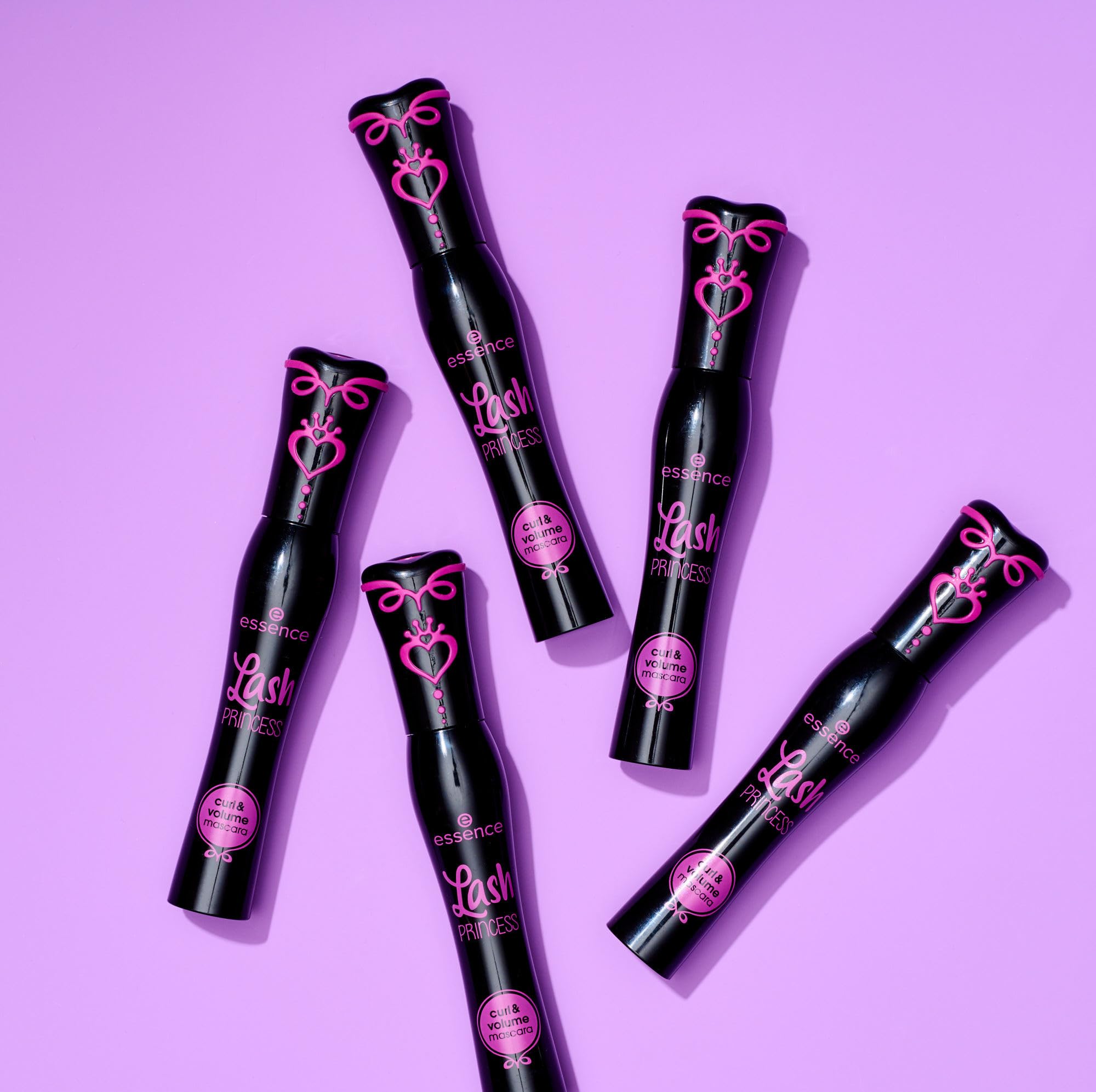 essence | Lash Princess Curl & Volume Mascara | Vegan & Cruelty Free (Pack of 3)