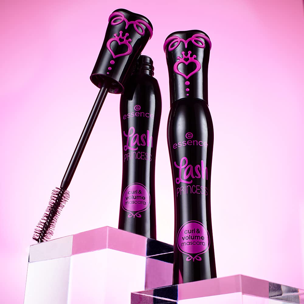 essence | Lash Princess Curl & Volume Mascara | Vegan & Cruelty Free (Pack of 3)