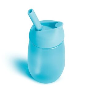 Munchkin® Simple Clean™ Toddler Sippy Cup with Easy Clean Straw, 10 Ounce, 2 Pack, Blue/Green