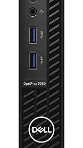 Dell OptiPlex 3080 Micro Form Factor Business Desktop, Intel Core i5-10500T Processor, 16 GB DDR4 RAM, 1 TB SSD, WiFi, HDMI, Display Port, Bluetooth, Windows 10 Pro (Latest Model), Black