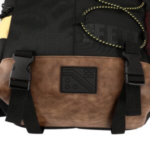 Bioworld Mandalorian Bounty Hunter Flat Front with Bungee Detailing and Mesh Panels Backpack