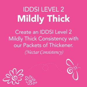 SimplyThick EasyMix | 80 Count of 6g Individual Packets | Gel Thickener for those with Dysphagia & Swallowing Disorders | Creates An IDDSI Level 2 – Mildly Thick (Nectar Consistency)