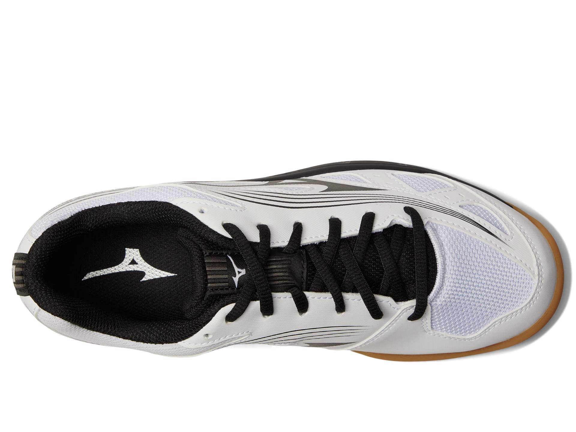 Mizuno womens Cyclone Speed 3 Volleyball Shoe, White/Black, 8.5 US