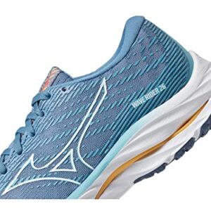 Mizuno Women's Wave Rider 26 | Neutral Running Shoe | Mountain Spring/White | US 8.5