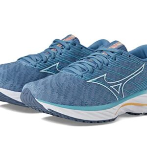 Mizuno Women's Wave Rider 26 | Neutral Running Shoe | Mountain Spring/White | US 8.5