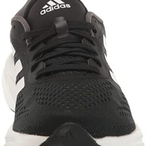 adidas Men's Supernova 2 Running Shoe, Black/White/Grey, 10