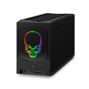 Intel Newest NUC 11 Extreme Mini Desktop, NUC11BTMi7 Black i7-11700B 8-Core, 16GB RAM, 512GB PCIe SSD, UHD, WiFi 6, Bluetooth 5.2, 1xHDMI, SD Card, Win 10 Pro with Hub