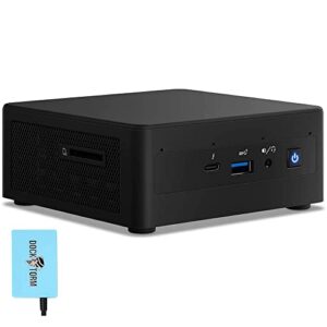 intel nuc bxnuc9i5qnx1 home & business mini desktop i5-9300h 4-core 2.40ghz, 32gb ram, 256gb pcie ssd, uhd 630, wifi 6, bt 5.2, hdmi, usb 3.1, sd card, win 10p w/hub