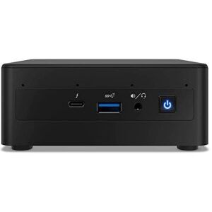 Intel NUC BXNUC9i5QNX1 Home & Business Mini Desktop i5-9300H 4-Core 2.40GHz, 32GB RAM, 256GB PCIe SSD, UHD 630, WiFi 6, BT 5.2, HDMI, USB 3.1, SD Card, Win 10P w/Hub