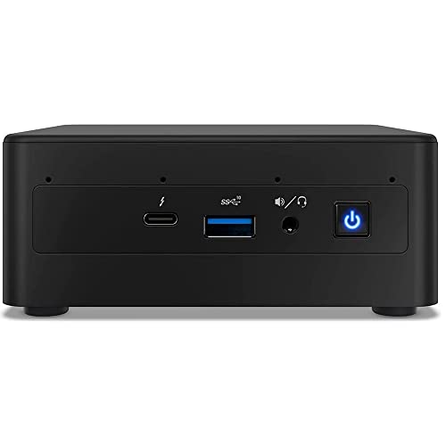 Intel NUC BXNUC9i5QNX1 Home & Business Mini Desktop i5-9300H 4-Core 2.40GHz, 32GB RAM, 256GB PCIe SSD, UHD 630, WiFi 6, BT 5.2, HDMI, USB 3.1, SD Card, Win 10P w/Hub