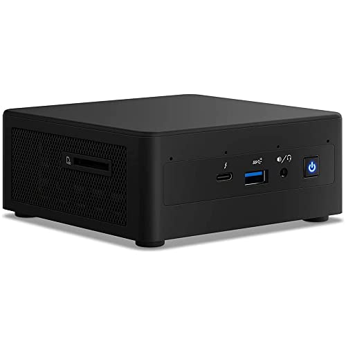 Intel NUC BXNUC9i5QNX1 Home & Business Mini Desktop i5-9300H 4-Core 2.40GHz, 32GB RAM, 256GB PCIe SSD, UHD 630, WiFi 6, BT 5.2, HDMI, USB 3.1, SD Card, Win 10P w/Hub