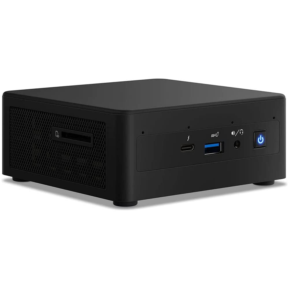 Intel NUC BXNUC9i5QNX1 Home & Business Mini Desktop i5-9300H 4-Core 2.40GHz, 8GB RAM, 1TB PCIe SSD, UHD 630, WiFi 6, BT 5.2, HDMI, USB 3.1, SD Card, Win 10P w/Hub