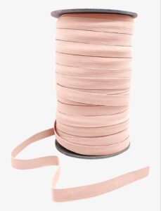 pillows for pointes solid pointe shoe elastic - 3 yards - universal pink