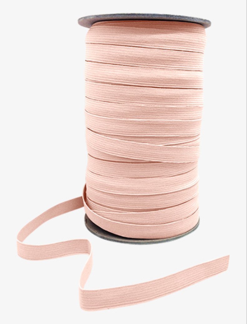 Pillows for Pointes Solid Pointe Shoe Elastic - 3 Yards - Universal Pink