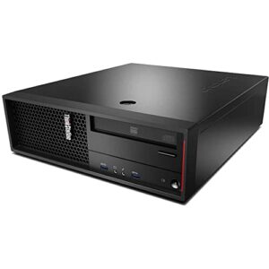 Lenovo ThinkStation P320 Small Form Desktop, Intel i7 7700 3.6Ghz, 32GB DDR4, 1TB SSD Hard Drive, DVD-ROM, Windows 10 Pro (Renewed)