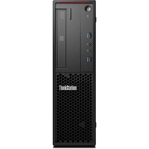 Lenovo ThinkStation P320 Small Form Desktop, Intel i7 7700 3.6Ghz, 32GB DDR4, 1TB SSD Hard Drive, DVD-ROM, Windows 10 Pro (Renewed)