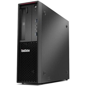 Lenovo ThinkStation P320 Small Form Desktop, Intel i7 7700 3.6Ghz, 32GB DDR4, 1TB SSD Hard Drive, DVD-ROM, Windows 10 Pro (Renewed)