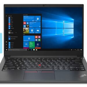 LENOVO ThinkPad E14 Gen 2 Home & Business Laptop (Intel i7-1165G7 4-Core, 32GB RAM, 1TB PCIe SSD, Intel Iris Xe, 14.0" 60Hz Touch Full HD (1920x1080), Fingerprint, Win 11 Pro) with Dockztorm Hub