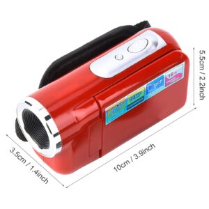 Digital Video Camera, Camera 2-inch Display Video Camera Can Be Played Back and Deleted for Children Enjoy Photos/Videos Anytime Anywhere(red)