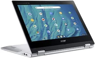 Acer 2021 Convertible Chromebook 11.6-inch HD Touchscreen Laptop, MediaTek Octa-core Processor, 4GB RAM, 64GB eMMC SSD, Chrome OS (Renewed)