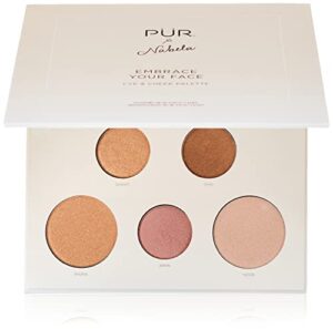 pÜr minerals xo nabela embrace your face eye & cheek palette, 1 pack