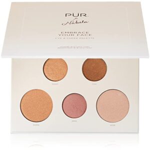 PÜR MINERALS xo Nabela Embrace Your Face Eye & Cheek Palette, 1 Pack