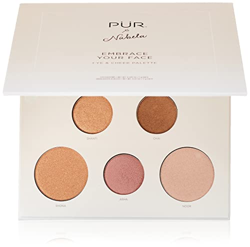 PÜR MINERALS xo Nabela Embrace Your Face Eye & Cheek Palette, 1 Pack