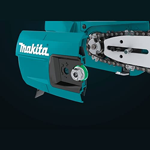 Makita XCU06SM1 Lithium-Ion Brushless Cordless (4.0Ah) 18V LXT 10" Top Handle Chain Saw Kit, Teal