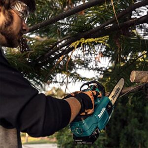 Makita XCU06SM1 Lithium-Ion Brushless Cordless (4.0Ah) 18V LXT 10" Top Handle Chain Saw Kit, Teal